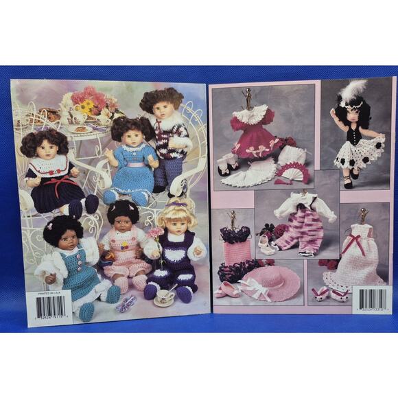 Annies Attic 12-15" Doll Crochet Designs Design Booklets Lot of 10 - Picture 11 of 12
